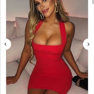 Babyboo fashion red dress